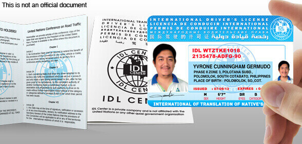 international driving licence